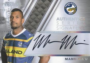 2019 TLA Traders - Authentics Series Signature #AS10 Manu Ma'u Front